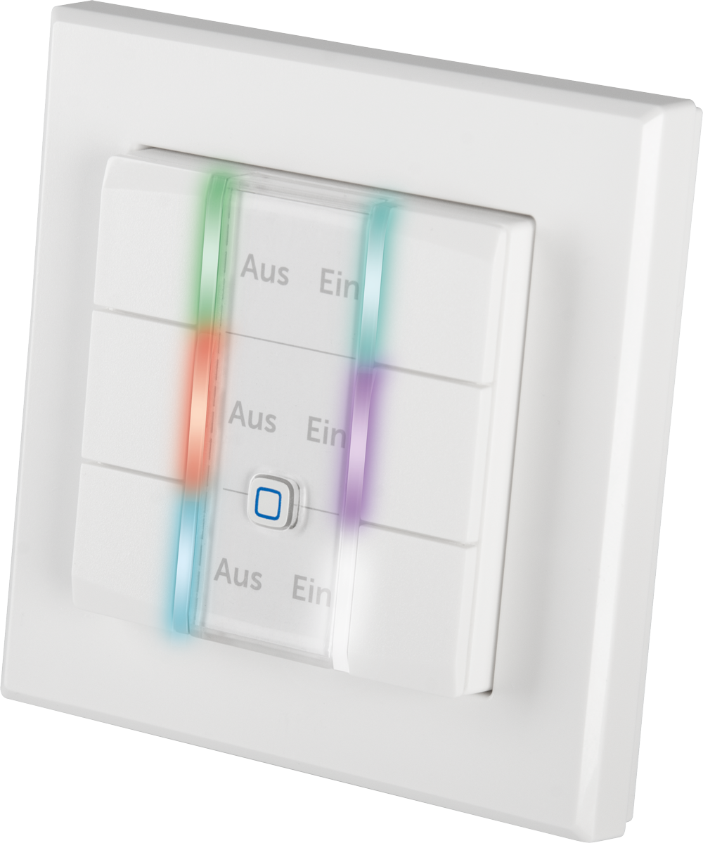 Homematic IP Wired Wandtaster – 6-fach HmIPW-WRC6