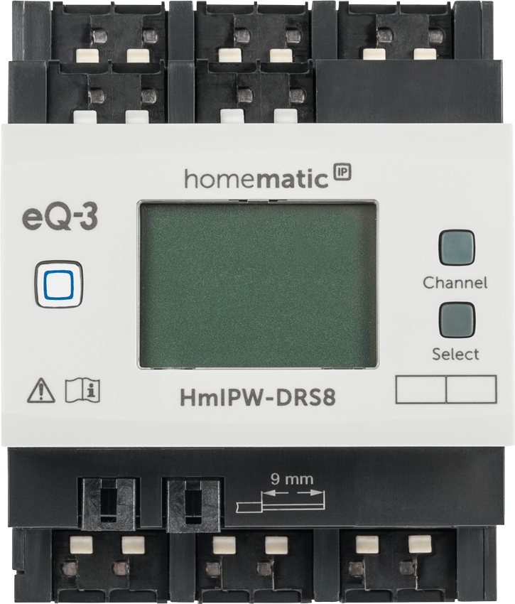 Homematic IP Wired Schaltaktor – 8-fach HmIPW-DRS8