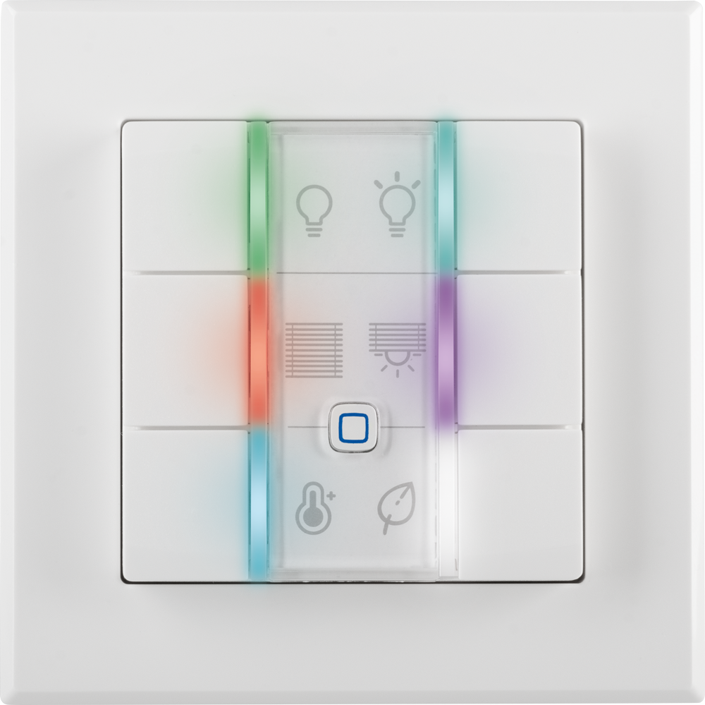 Homematic IP Wired Wandtaster – 6-fach HmIPW-WRC6