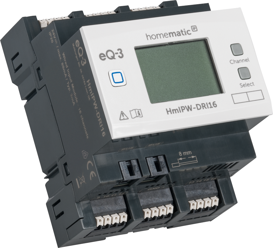 Homematic IP Wired Eingangsmodul – 16-fach HmIPW-DRI16