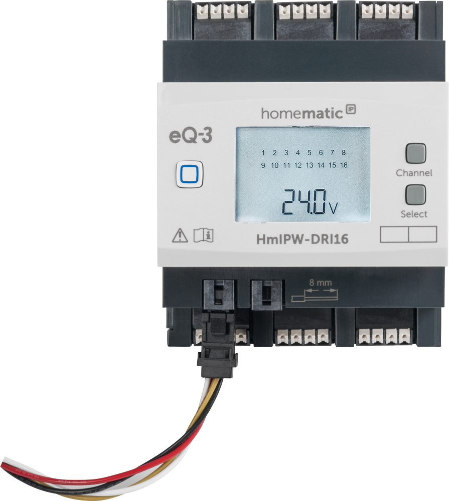 Homematic IP Wired Eingangsmodul – 16-fach HmIPW-DRI16