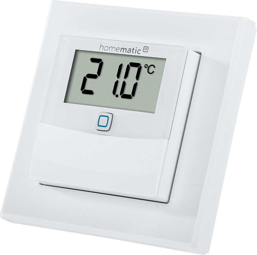 Temperatur- und Luftfeuchtigkeitssensor mit Display – innen HmIP-STHD - Casmarto