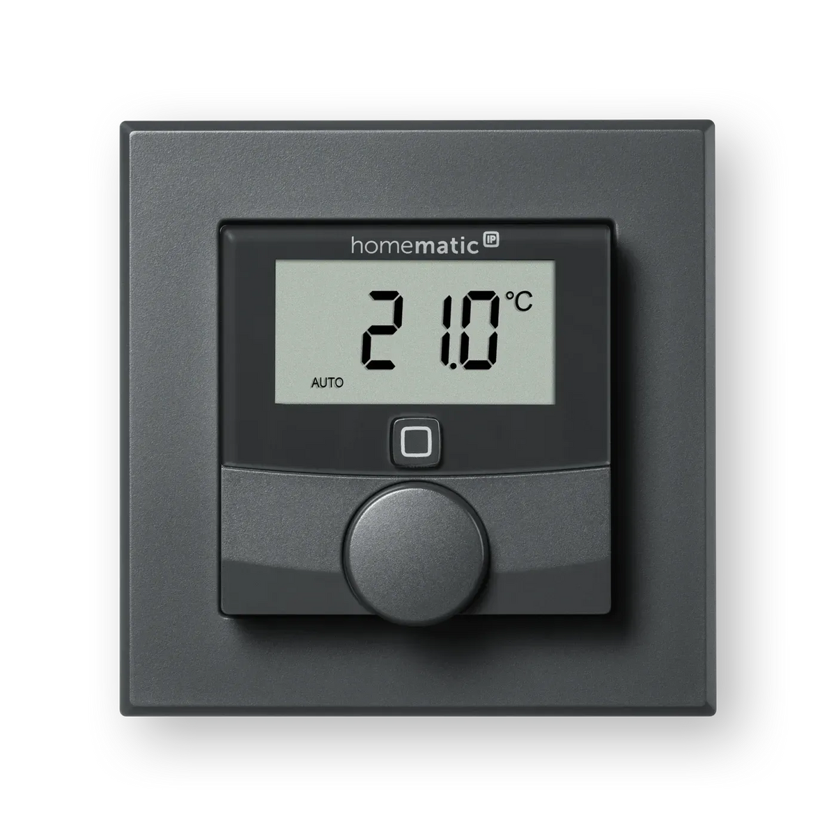 Wandthermostat mit Luftfeuchtigkeitssensor, anthrazit HmIP-WTH-A