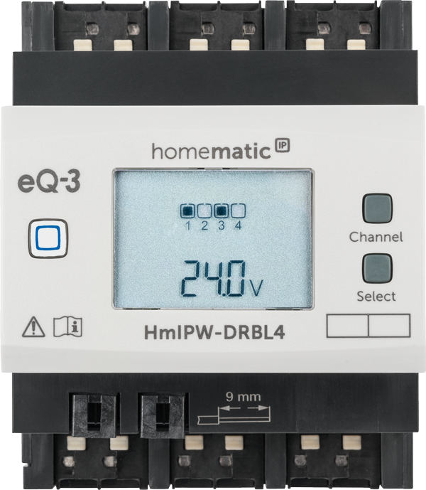 Homematic IP Wired Jalousieaktor – 4-fach HmIPW-DRBL4