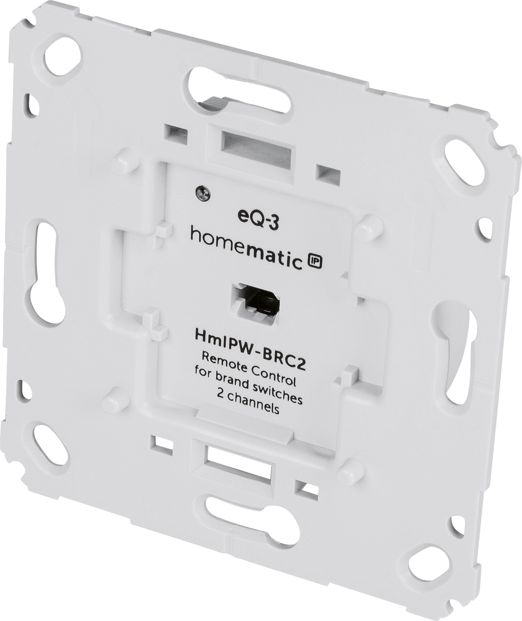 Homematic IP Wired Wandtaster für Markenschalter– 2-fach HmIPW-BRC2