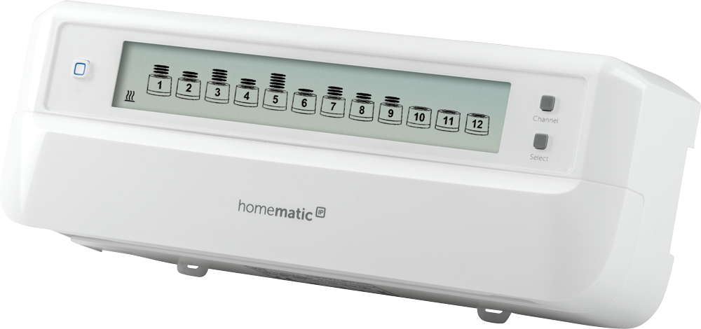 Homematic IP Wired Fußbodenheizungscontroller – 12 Kanäle, motorisch HmIPW-FALMOT-C12