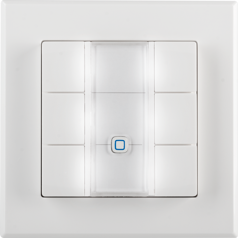 Homematic IP Wired Wandtaster – 6-fach HmIPW-WRC6