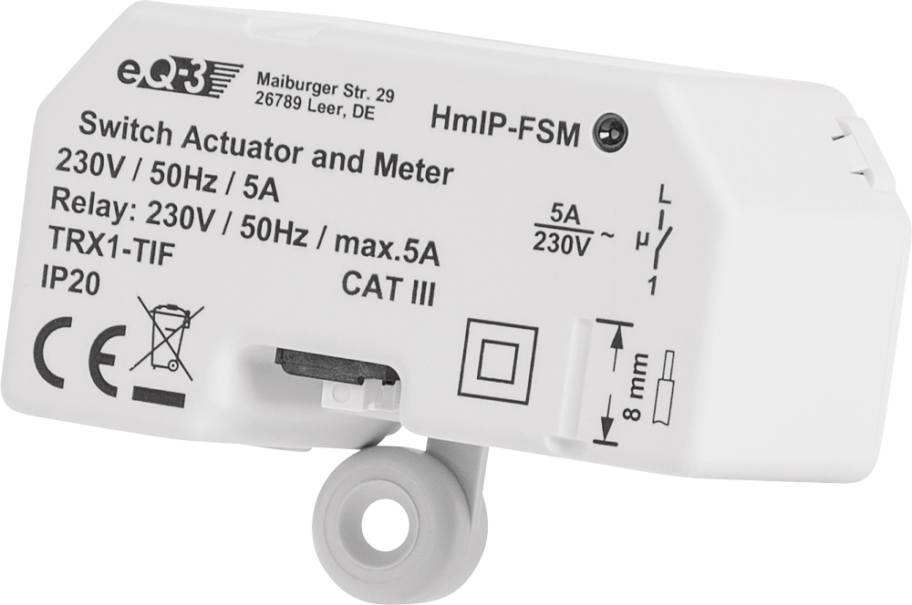 Schaltaktor Unterputz 5A HmIP-FSM - Casmarto