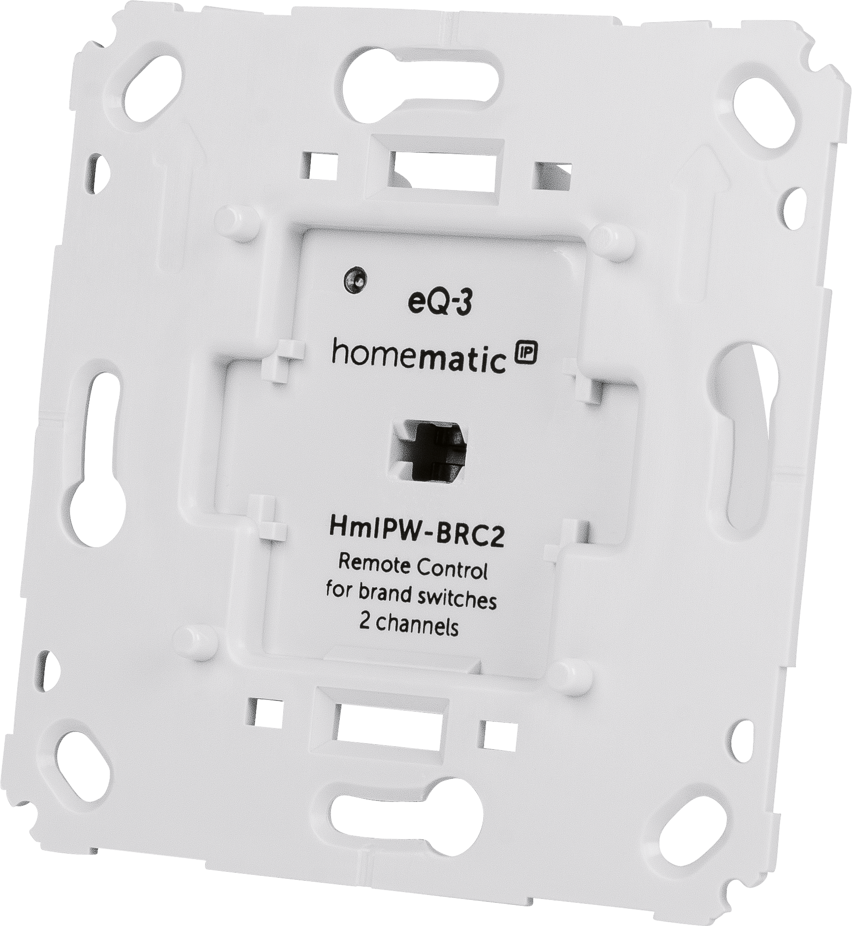 Homematic IP Wired Wandtaster für Markenschalter– 2-fach HmIPW-BRC2