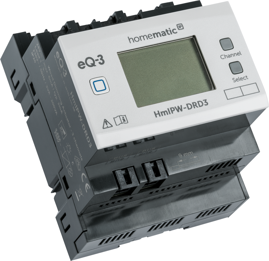 Homematic IP Wired Dimmaktor – 3-fach HmIPW-DRD3