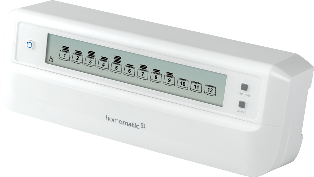 Homematic IP Wired Fußbodenheizungscontroller – 12 Kanäle, motorisch HmIPW-FALMOT-C12