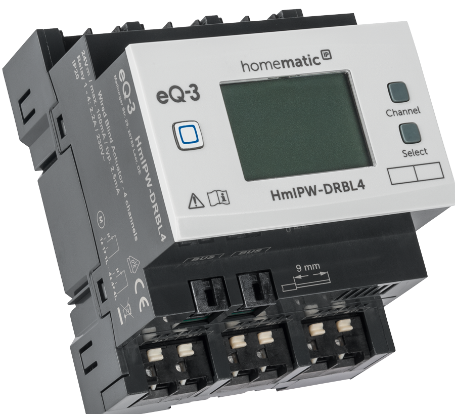Homematic IP Wired Jalousieaktor – 4-fach HmIPW-DRBL4