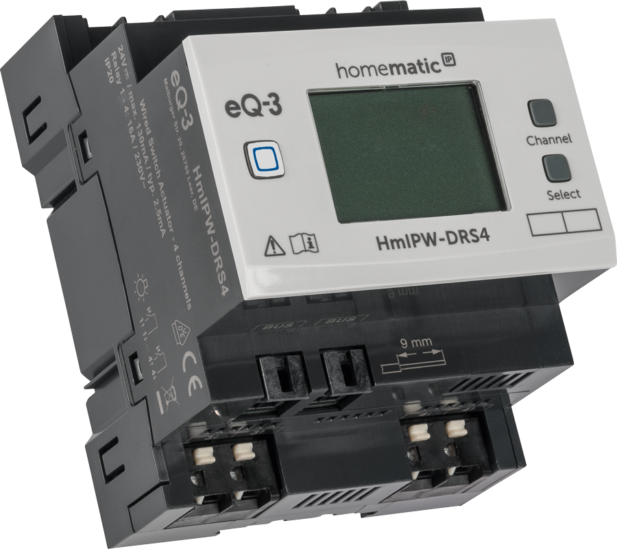 Homematic IP Wired Schaltaktor – 4-fach HmIPW-DRS4