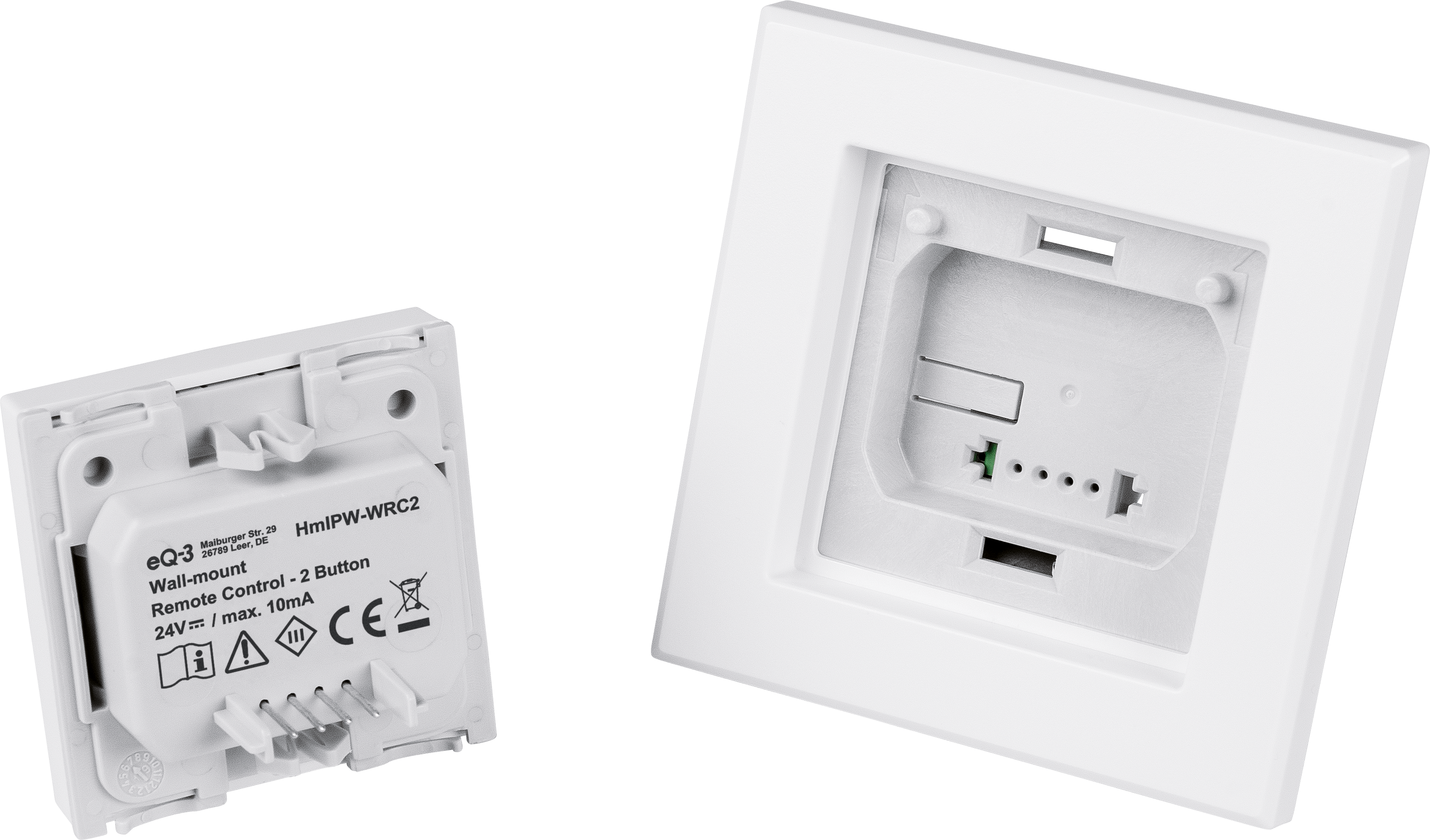 Homematic IP Wired Wandtaster – 2-fach HmIPW-WRC2