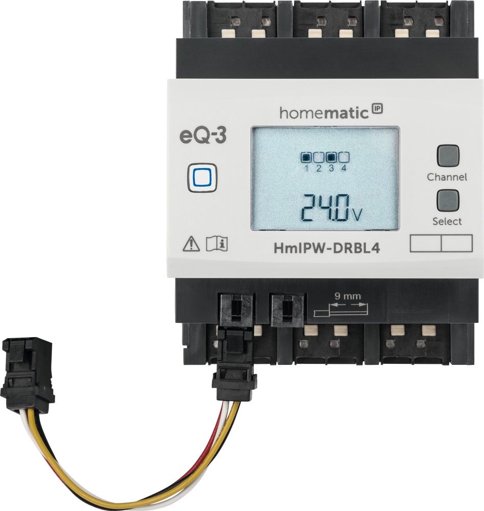 Homematic IP Wired Jalousieaktor – 4-fach HmIPW-DRBL4