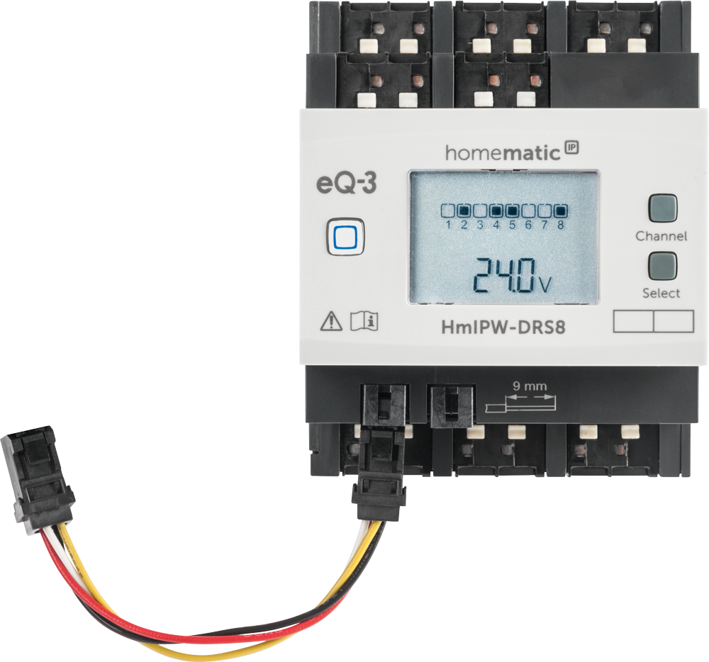 Homematic IP Wired Schaltaktor – 8-fach HmIPW-DRS8