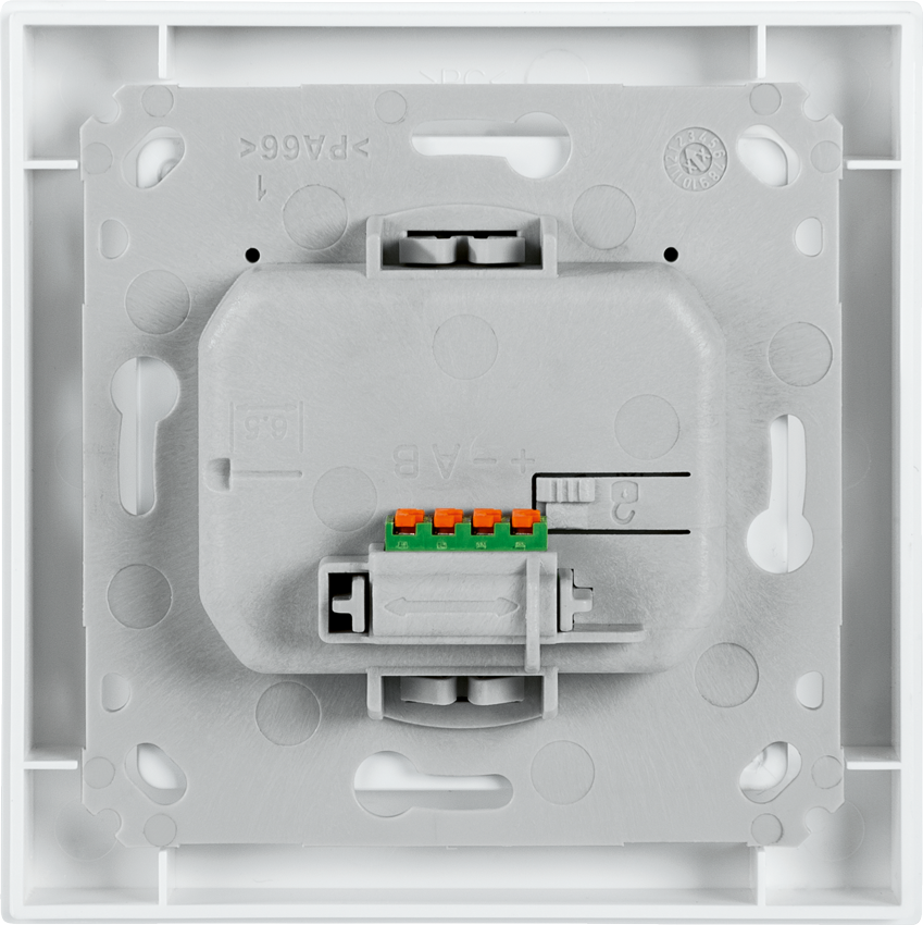 Homematic IP Wired Temperatur- und Luftfeuchtigkeitssensor mit Display – innen HmIPW-STHD