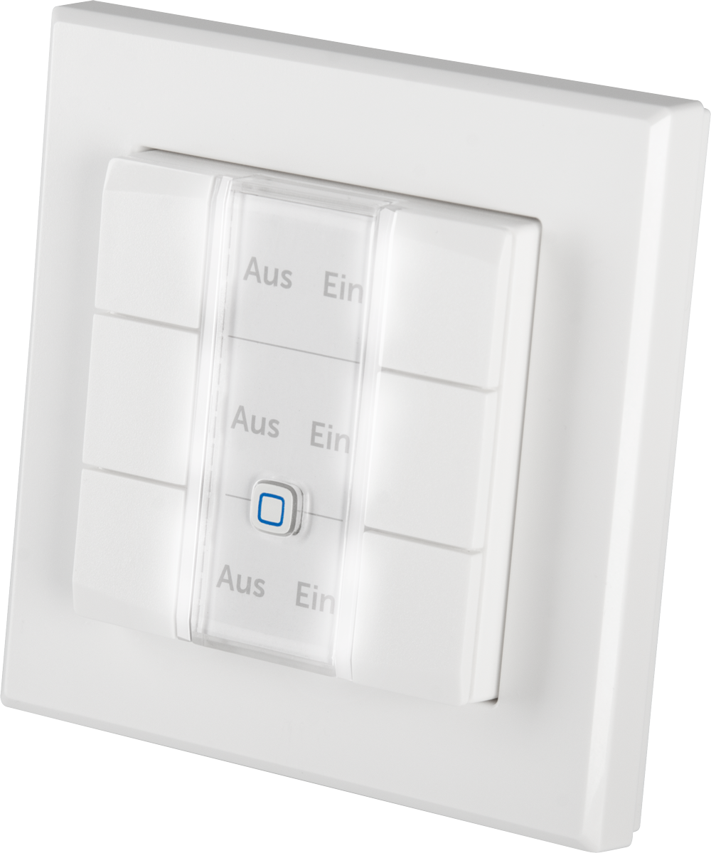Homematic IP Wired Wandtaster – 6-fach HmIPW-WRC6