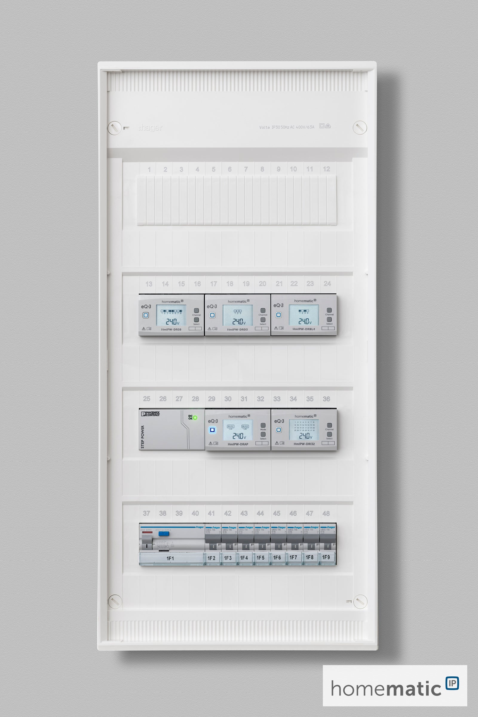 Homematic IP Wired Jalousieaktor – 4-fach HmIPW-DRBL4