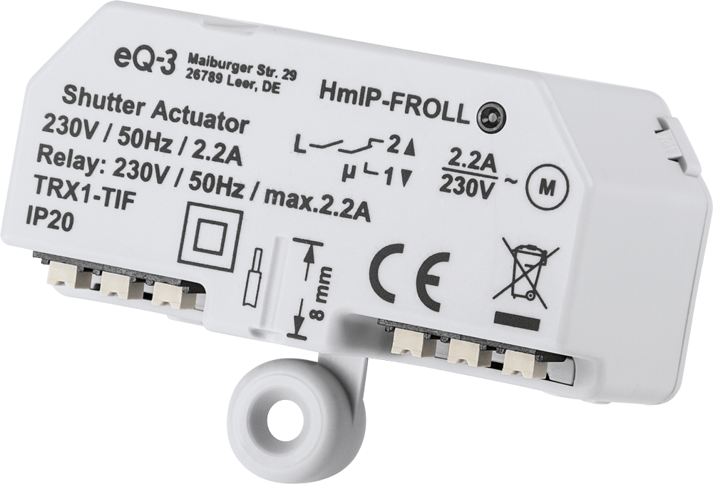 Rollladenaktor – Unterputz HmIP-FROLL - Casmarto