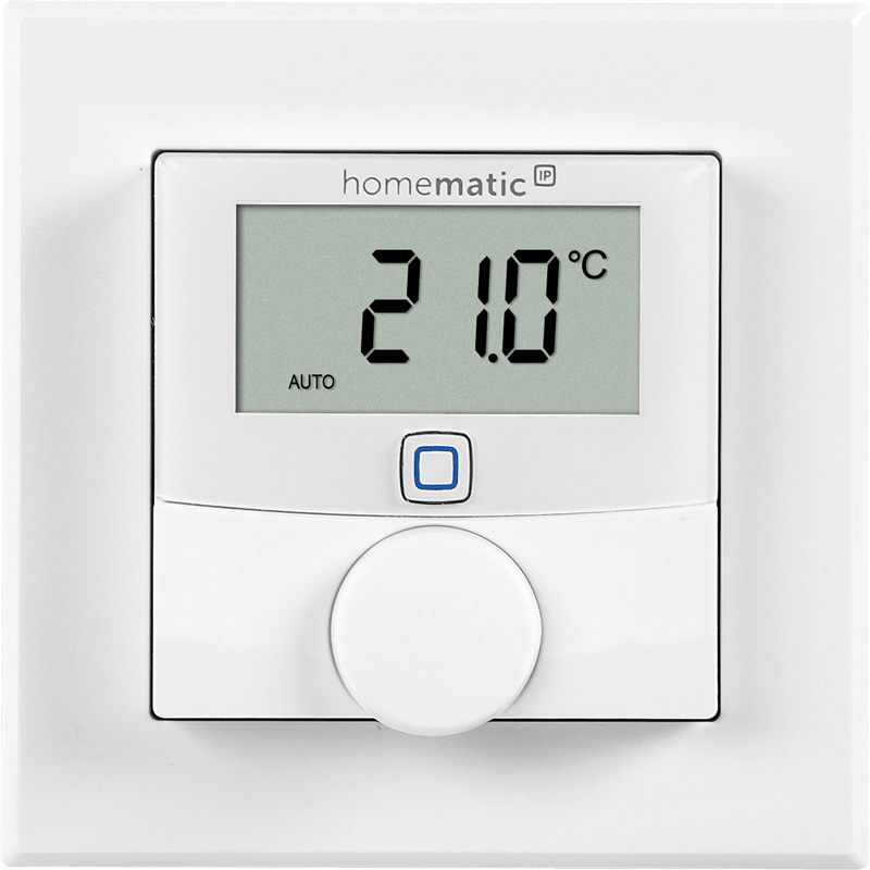 Wandthermostat mit Schaltausgang – für Markenschalter, 24 V HmIP-BWTH24 - Casmarto