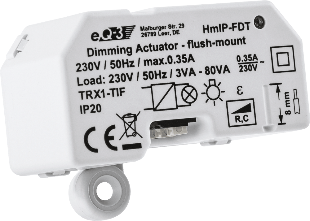 Dimmaktor Unterputz – Phasenabschnitt HmIP-FDT - Casmarto