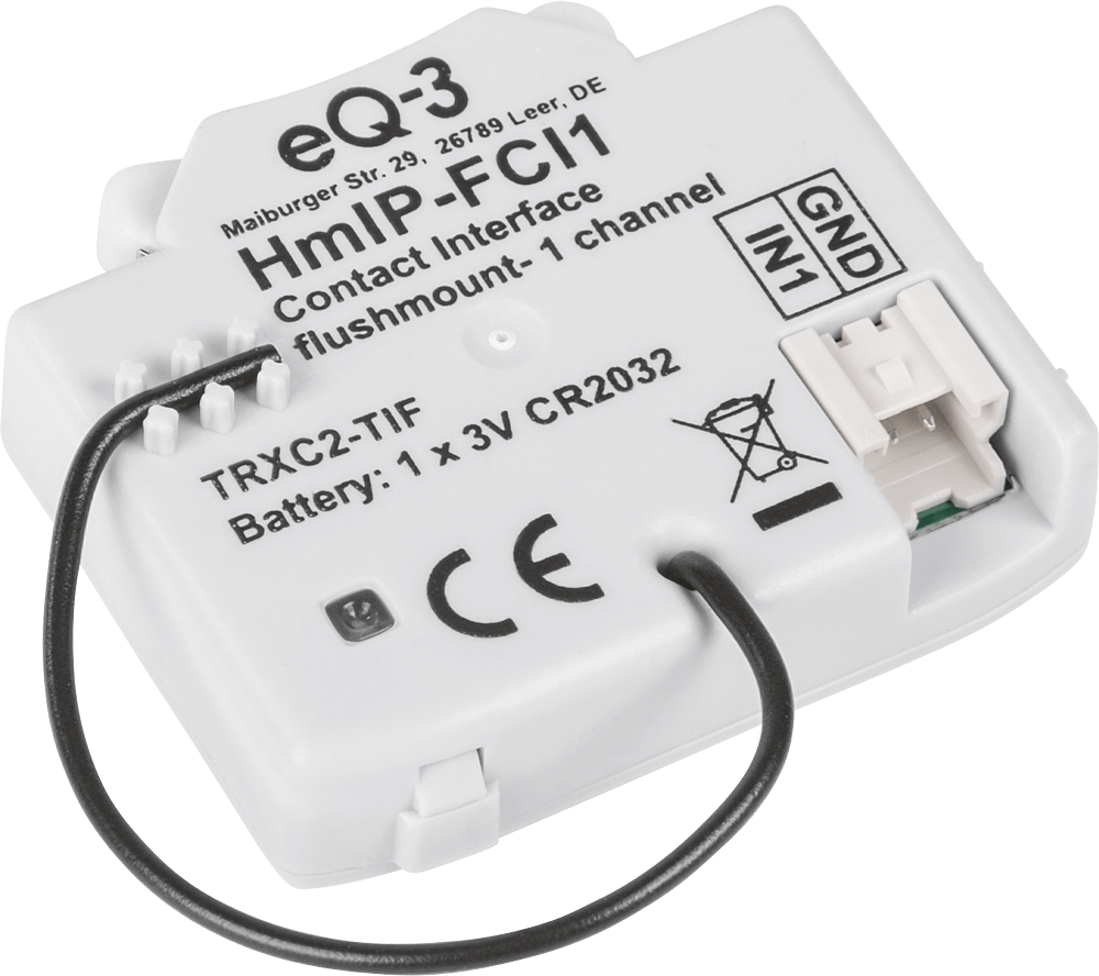 Kontakt-Schnittstelle Unterputz – 1-fach HmIP-FCI1 - Casmarto