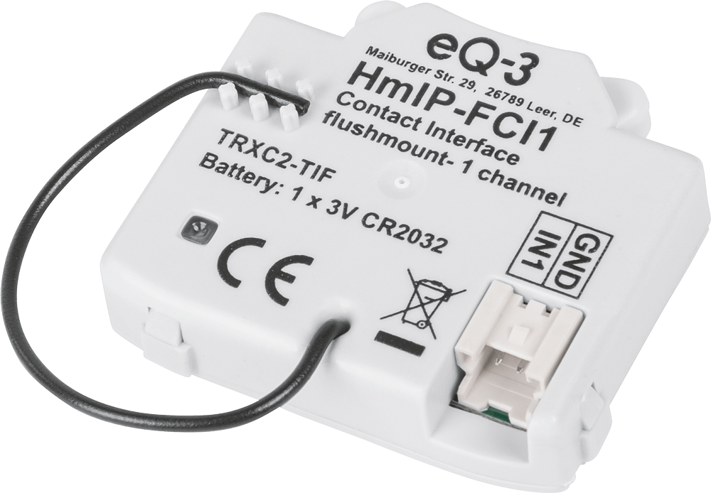 Kontakt-Schnittstelle Unterputz – 1-fach HmIP-FCI1 - Casmarto