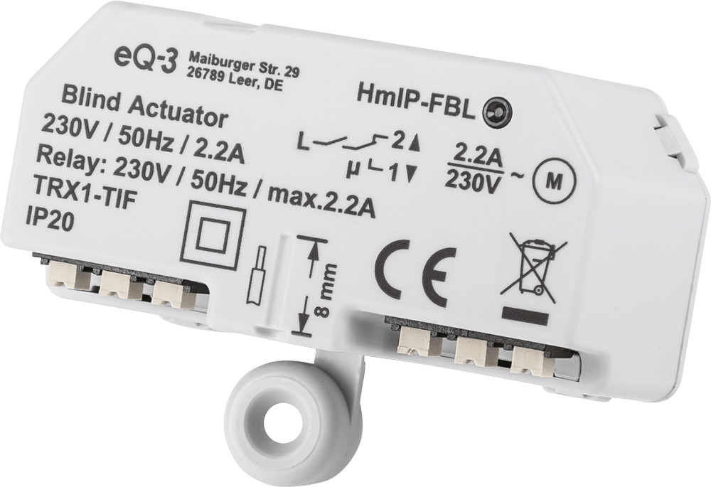 Jalousieaktor – Unterputz HmIP-FBL - Casmarto
