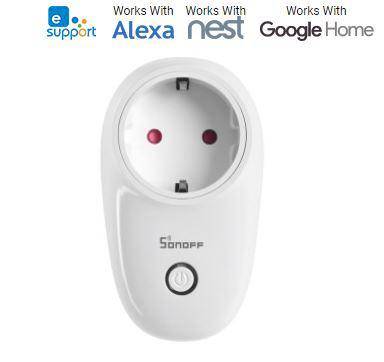 Sonoff Smart Plug Wi-Fi Steckdose S26TPF-DE - Casmarto