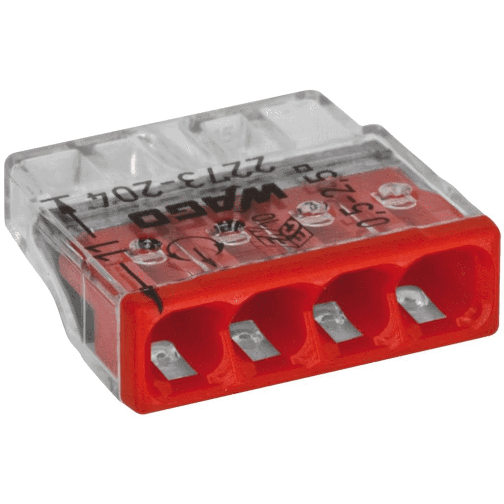 WAGO 2273-204 Verbindungsklemme 4-fach bis max 2,5mm² - Casmarto